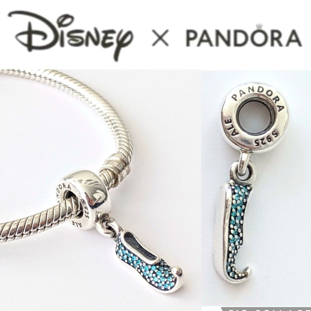 Pandora x Disney Aladdin Jasmine Slipper Dangle 791790MCZ